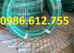 ống gân nhựa cổ trâu phi 114 dùng hút trấu hút cát tại đồng tháp