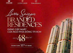 XUỐNG TIỀN NGAY  – NHẬN NHÀ CĂN HỘ CAO CẤP LUSSO SAIGON