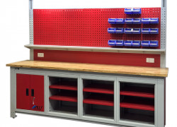 🛠️ BÀN THAO TÁC ALLY QT-BN12-4T: SỰ KẾT HỢP HOÀN HẢO GIỮA BÀN NGUỘI VÀ TỦ ĐỒ NGHỀ