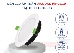 Đèn LED âm trần Diamond Kingled tại GE Electrics