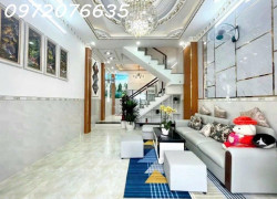 CHỈ 5.x TỶ- HUỲNH TẤN PHÁT- GẦN HOÀNG QUỐC VIỆT- BÁN NHÀ MỚI 3 TẦNG- DT 4.2 x 12.5- XE HƠI ĐỖ CỬA- HIỆN HỮU- HOÀN CÔNG.