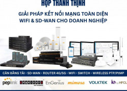 Hợp Thành Thịnh mang đến hạ tầng WiFi & SD-WAN đồng bộ: