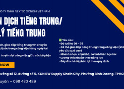 Tuyển Phiên dịch tiếng Trung Bình Dương