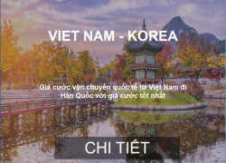 Giá Vận Tải Biển Từ Việt Nam Đi Hàn Quốc