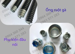 Ống ruột gà lõi thép phi 3/4 (ID 19 - OD 24) - Hàng sẵn Hà Nội