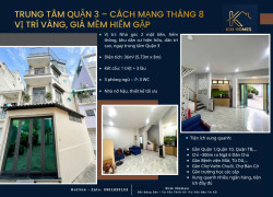 Giảm sốc 600 triệu – Nhà trung tâm Q3 giờ chỉ còn 7.9 tỷ!