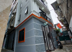 Bán nhà mới 6 tầng thang máy gần Ga Nhổn, lô góc ngõ thông