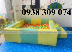 Khung nhà bóng mút xốp, khung quây nhà banh, nhà banh mini