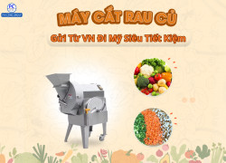 Gửi máy thái rau củ đi Mỹ đường biển siêu tiết kiệm