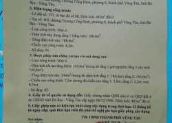 Giấy Xin Phép Sửa Chữa Cải Tạo Nhà Tại Bà Rịa - Vũng Tàu