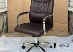 Ghế xoay làm việc nệm da lưng trung CE4422-P tại HCM