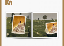 Photobook bìa cứng mở phẳng