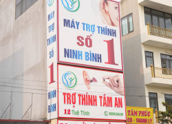 Máy trợ thính Tâm An Ninh Bình mừng khai trương