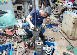 Sửa chữa thay bộ ruột buồng cánh máy bơm trục đứng chuyên nghiệp, giá tốt nhất