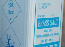 Muối brass (brass salt), phụ gia hóa chất xi mạ
