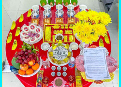 ✨Mâm Cúng Khai Trương Chuẩn Lễ – Khởi Đầu Thuận Lợi, Hút Lộc Ngày Mở Bán✨