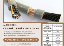Cáp điều khiển chống nhiễu 20x1.0 Hà Nội, Đà Nẵng, Sài Gòn Altek Kabel chính hãng