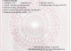 BÁN 4266M2 ĐẤT VƯỜN, GIÁ 3.2 TỶ, SỔ HỒNG CÔNG CHỨNG NGAY