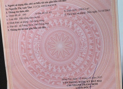 BÁN 1904M2 ĐẤT VƯỜN, GIÁ 1.7 TỶ, SỔ HỒNG CÔNG CHỨNG NGAY