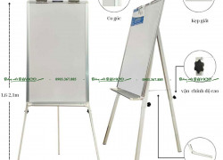 BẢNG TRẮNG FLIPCHART 3 CHÂN – POLY TAIWAN TẠI BAVICO