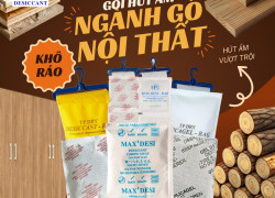 Không dùng gói hút ẩm, gỗ nội thất có dễ bị ẩm mốc?