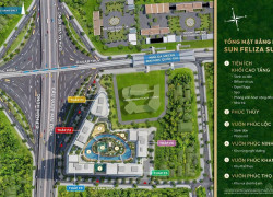 Bán gấp căn hộ chung cư 80.7 m2 Tòa F2 - Sun Feliza Suites, Cầu Giấy - Vị trí kim cương