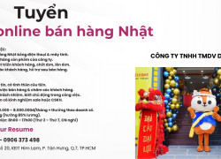 TUYỂN NV SALE ONLINE QUẬN 7