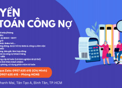 TUYỂN KẾ TOÁN CÔNG NỢ BÌNH TÂN