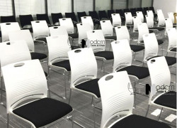 Ghế đào tạo chân vòng nệm vải CC07002-M tại HCM