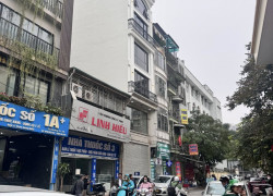 🔅 TÒA NHÀ VĂN PHÒNG MẶT PHỐ ĐỘI NHÂN, BA ĐÌNH 50M2 9 TẦNG  MT 5M, CHỈ 39 TỶ 🔅