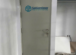 CỬA THÉP CHỐNG CHÁY 1 CÁNH – NHỎ GỌN, AN TOÀN TỐI ƯU