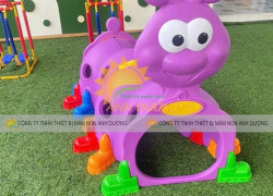 Hầm chui con sâu tím mầm non, hang chui con sâu mầm non