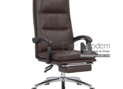Ghế giám đốc nệm da có gác chân CR4102-P tại HCM