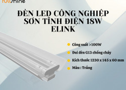 Đèn LED công nghiệp sơn tĩnh điện 18W Elink