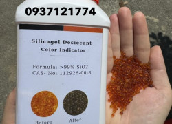 Hạt Hút Ẩm Silicagel Cam 2–4mm – Chỉ Thị Màu
