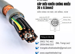 Cáp tín hiệu báo cháy chống nhiễu 20x0.5 Altek Kabel sẵn Hà Nội, Đà Nẵng, Sài Gòn