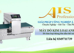 Máy Dò Kim Loại Thùng Carton – Giải Pháp Kiểm Soát Dị Vật Cuối Dây Chuyền
