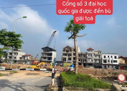 Chính chủ bán lô đất Tái Định Cư BY Hòa Lạc, xây chung cư mini được luôn