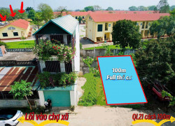 XÓT LẠI 1 LÔ  MẶT ĐƯỜNG  21 DIỆN TÍCH 100M  AI CẦN KHÔNG EM BÁN RẺ?