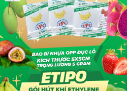 Gói hút ethylene có giúp hãm chín trái cây khi vận chuyển không?