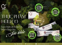 G.Organic - sản phẩm hữu cơ sạch, thuần khiết từ thiên nhiên