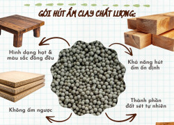 Gói hút ẩm gỗ nội thất có cần thiết khi vận chuyển không?