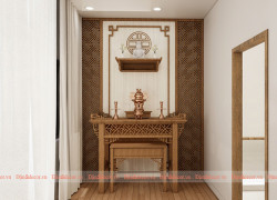 Thiết Kế Phòng Thờ Tân Cổ Điển Á Đông Tại Vũng Tàu