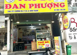PHỞ BÒ ĐAN PHƯỢNG tuyển NV phục vụ làm ở Bình Thạnh