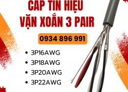 Kho cáp vặn xoắn chống nhiễu 20 AWG Cần Thơ, Long An, Hồ Chí Minh