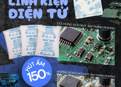 Gói hút ẩm có giúp thiết bị điện tử ổn định chất lượng khi đi xa?