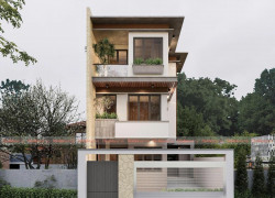 Mẫu Biệt Thự Nhà Phố 3 Tầng Hiện Đại, Sang Trọng