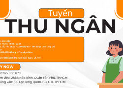KHU VUI CHƠI TÂN PHÚ TUYỂN GẤP THU NGÂN