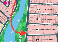 Siêu phẩm lô đất góc 2MT đối diện sông công viên, Thạnh Mỹ Lợi Quận 2