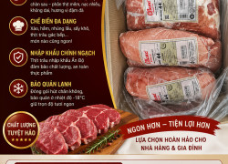 Thăn đùi trâu M44 nhập khẩu – Giá sỉ tốt nhất thị trường